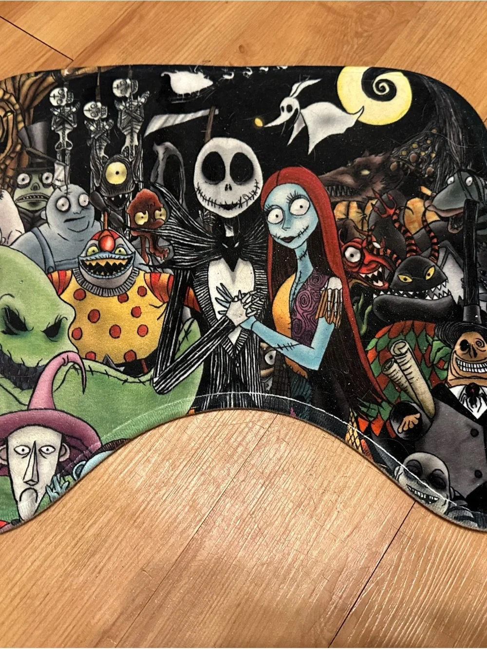 The Nightmare Before Christmas Graphic Bath Mat Set - Multicolor